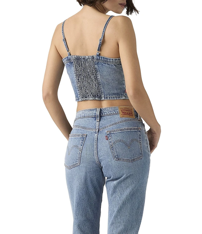 Levi's® Jadine Cropped Denim Tank Top