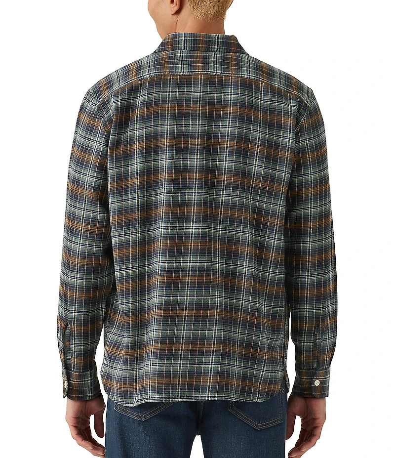Levi's® Ledger Long-Sleeve Plaid Worker Overshirt