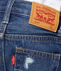 Levi's® Little Boys 511™ Slim Fit Raw Hem Denim Shorts