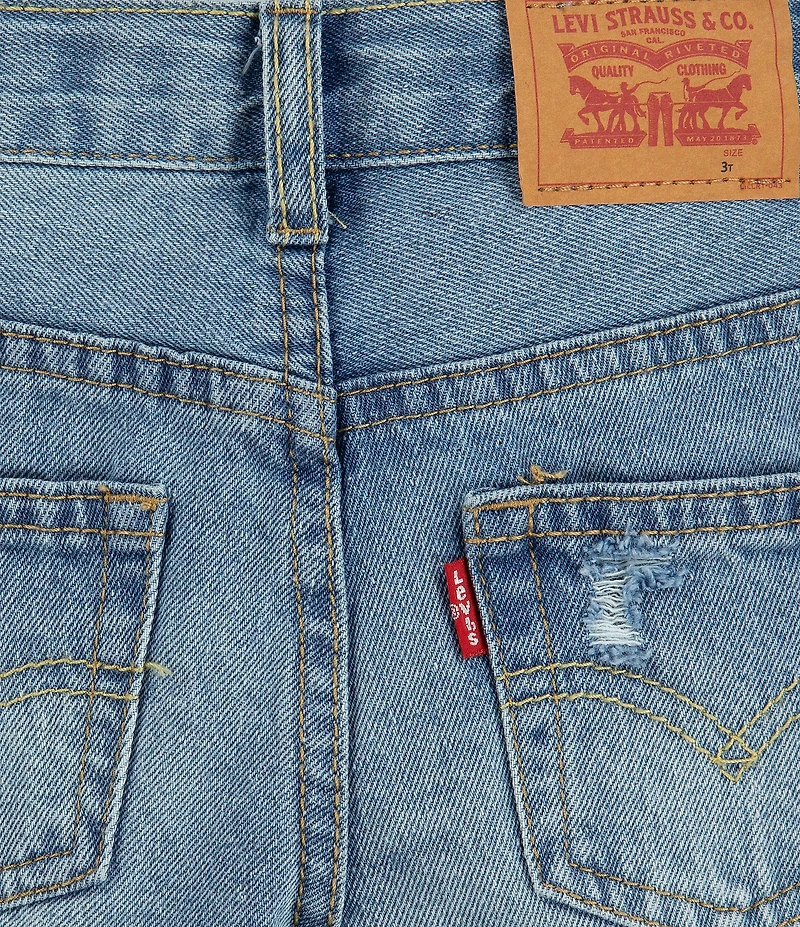 Levi's® Little Boys 511™ Slim Fit Raw Hem Denim Shorts