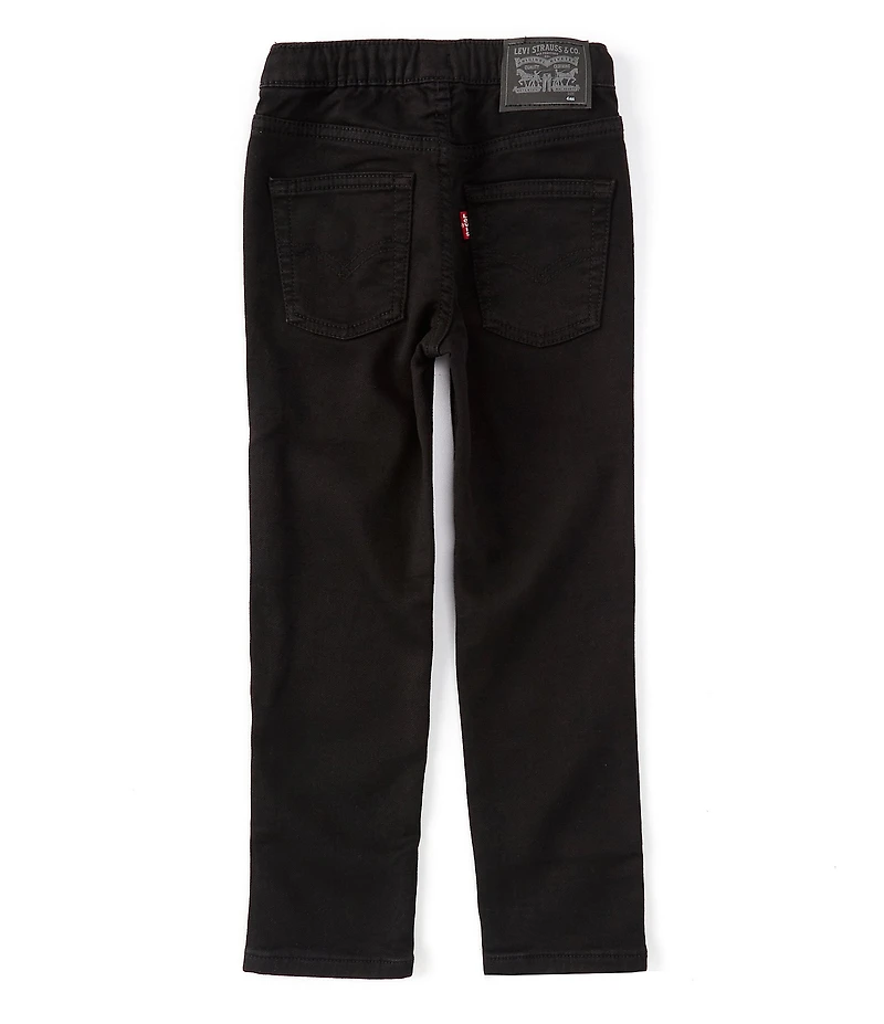 Levi's® Little Boys Skinny-Fit Printed Drawstring Pull-On Denim Pants