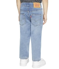 Levi's® Little Boys Skinny-Fit Printed Drawstring Pull-On Denim Pants