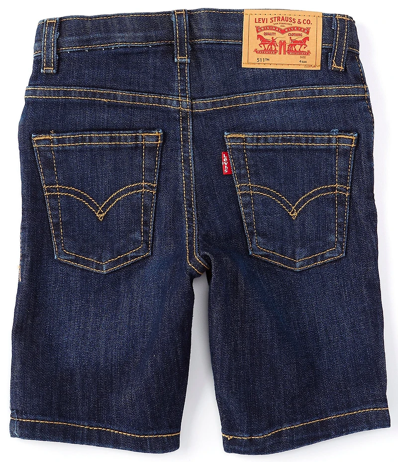 Levi's® Little Boys Slim-Fit Lightweight Performance Denim Shorts
