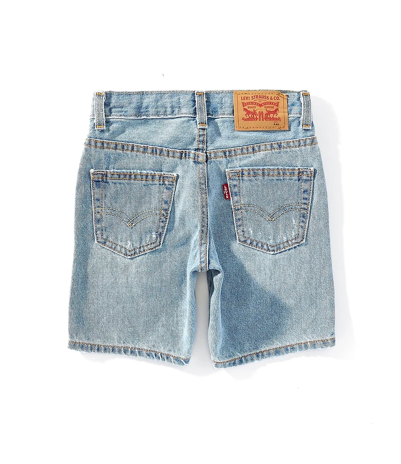 Levi's® Little Boys Distressed Slim Fit Denim Shorts