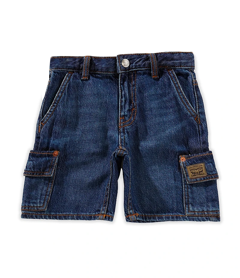 Levi's® Little Boys Denim Cargo Shorts