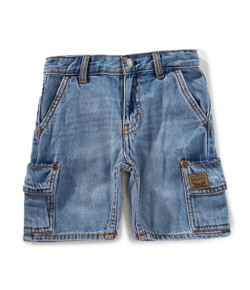 Levi's® Little Boys Denim Cargo Shorts
