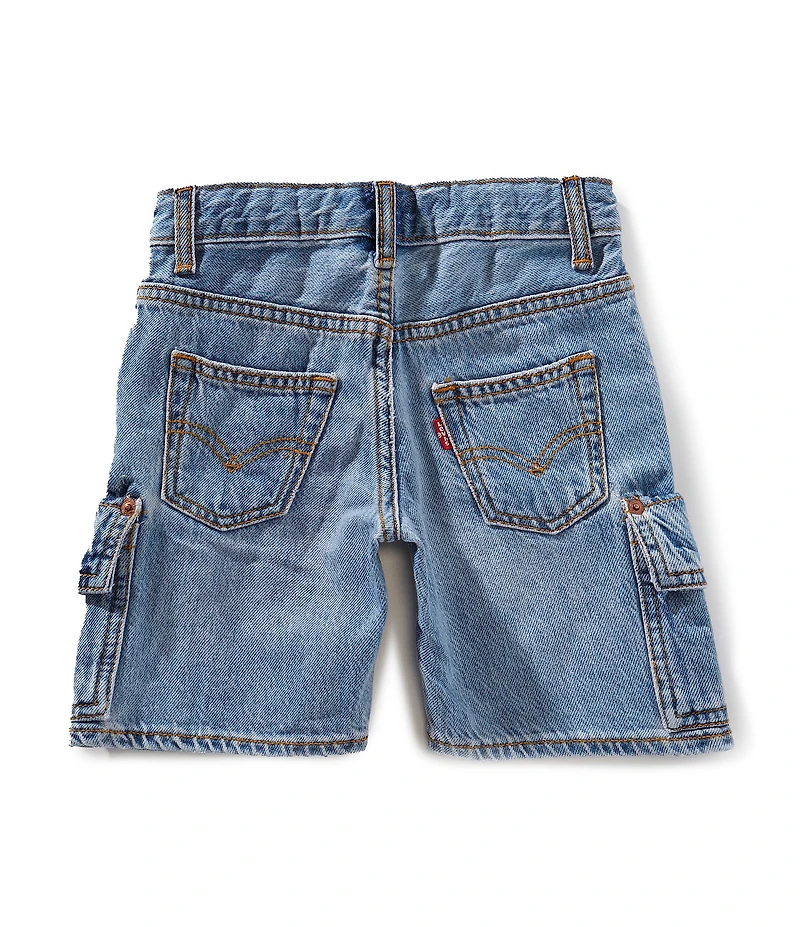 Levi's® Little Boys Denim Cargo Shorts