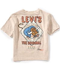 Levi's® Little Boys Short Sleeve Hot Sauce Bull T-Shirt