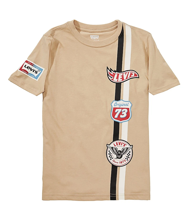 Levi's® Little Boys Short Sleeve Start Your Engines T-Shirt