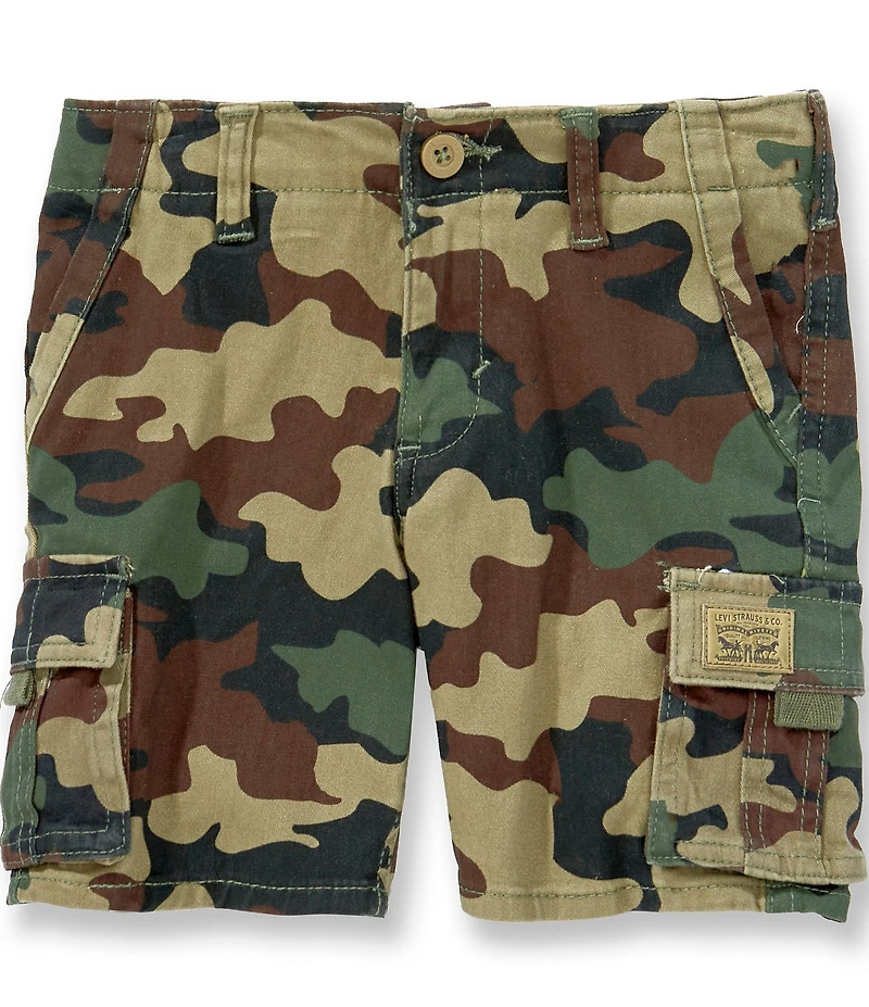 Levi's® Little Boys Traditional Camo Cargo Shorts