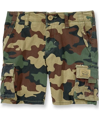Levi's® Little Boys Traditional Camo Cargo Shorts