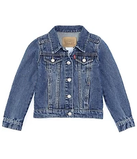 Levi's® Little Girls Denim Trucker Jacket