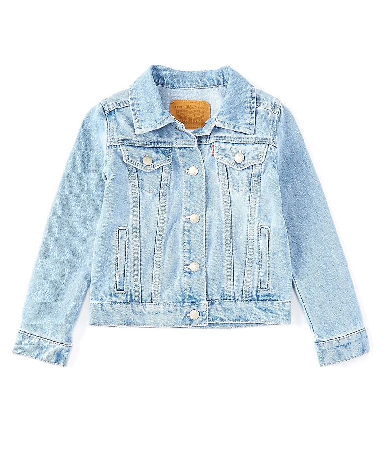 Levi's® Little Girls Denim Trucker Jacket