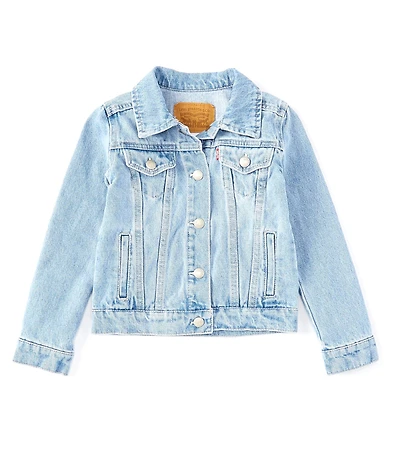 Levi's® Little Girls Denim Trucker Jacket