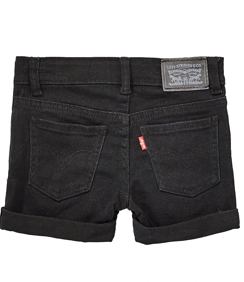 Levi's® Little Girls Girlfriend Shorty Denim Shorts