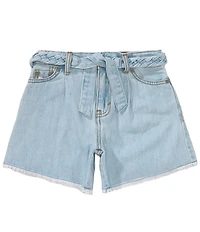 Levi's® Little Girls Pleated Skirty Shorts