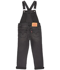Levi's® Little Girls Stretch Denim Overalls
