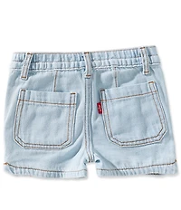 Levi's® Little Girls Denim Dolphin Shorts