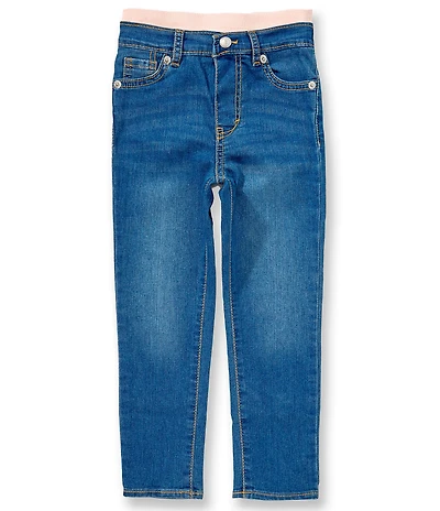 Levi's® Little Girls Elastic Ribbed Wasitband Brandi Skinny Jeans