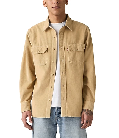 Levi's® Long-Sleeve Corduroy Worker Overshirt