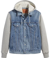 Levi's® Hybrid Hoodie V Denim Trucker Jacket
