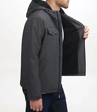 Levi's® Soft Shell Sherpa Lined Zip Front Jacket