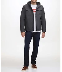 Levi's® Soft Shell Sherpa Lined Zip Front Jacket