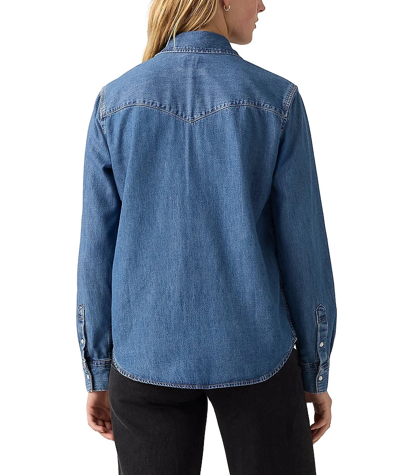 Levi's® Long Sleeve Ultimate Denim Western Shirt