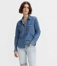 Levi's® Long Sleeve Ultimate Denim Western Shirt