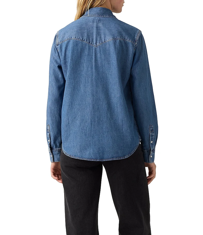 Levi's® Long Sleeve Ultimate Denim Western Shirt
