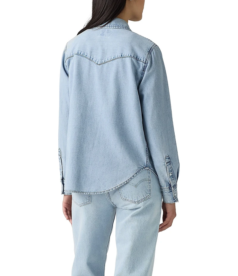 Levi's® Long Sleeve Ultimate Denim Western Shirt