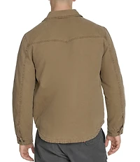 Levi's® Long Sleeve Western Cotton Shirt Jacket
