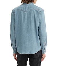 Levi's® Long Sleeve Western Denim Shirt