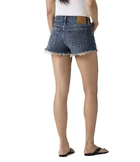 Levi's® Low-Rise Frayed Hem Denim Shorts