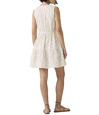 Levi's® Lulu Sleeveless Ditsy Floral Print Mini Dress