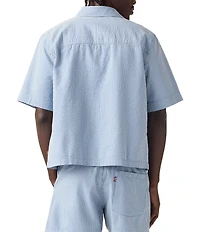 Levi's® Mechanic Striped Short Sleeve Boxy Shirt