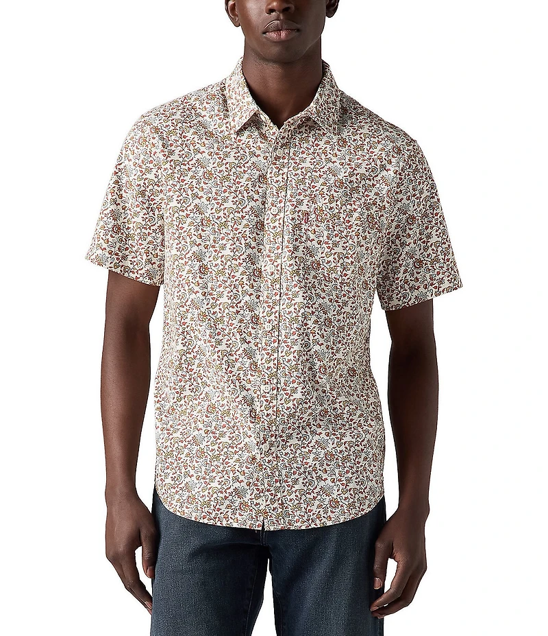 Levi's® Men's Short Sleeve Classic Standard Fit Floral Print Shirt