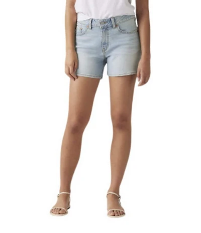 Levi's® Mid Rise A-Line Denim Shorts