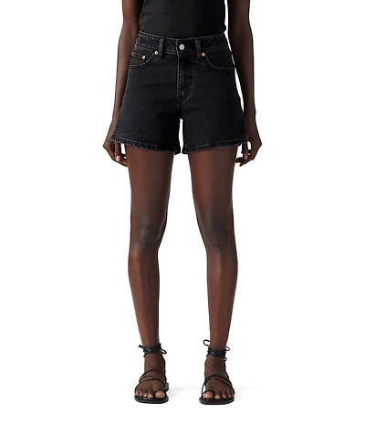Levi's® Mid Rise A-Line Denim Shorts