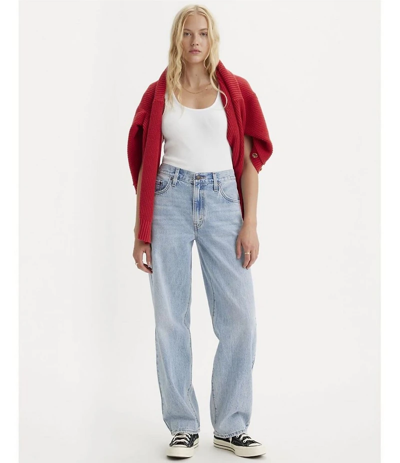 Levi's® Mid Rise Baggy Fit Dad Jeans