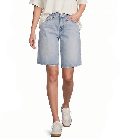 Levi's® Mid Rise Baggy Fit Denim Long Shorts