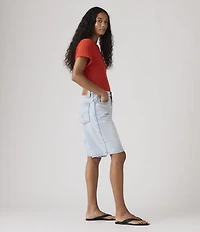 Levi's® Mid Rise Baggy Fit Denim Long Shorts