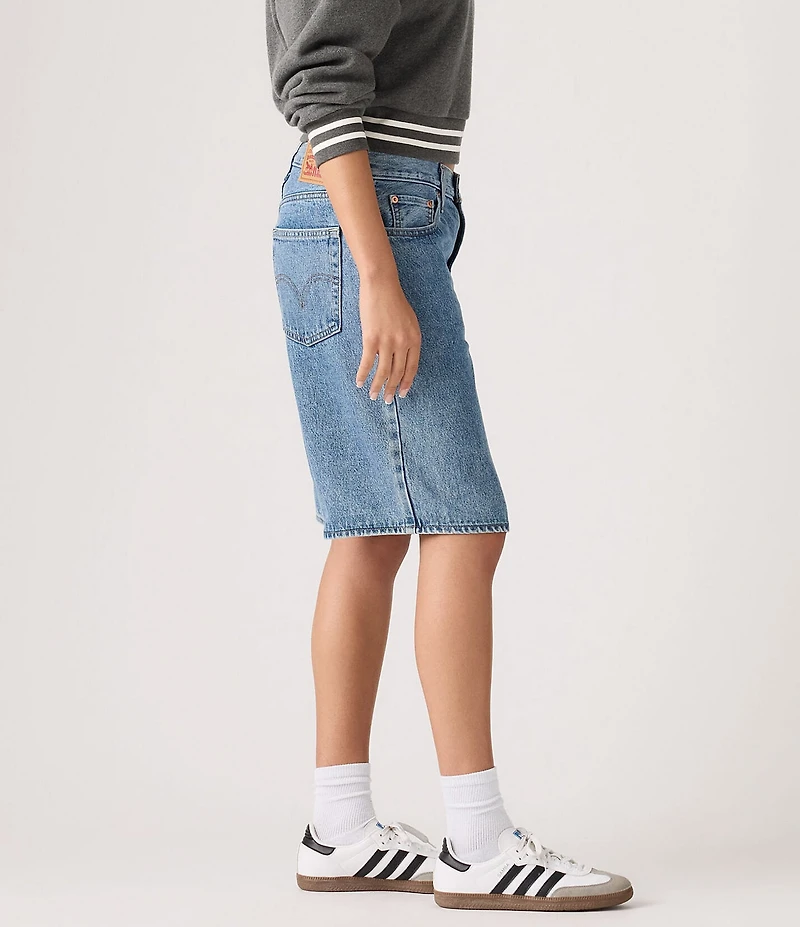Levi's® Mid Rise Baggy Fit Denim Long Shorts