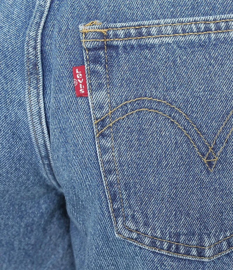 Levi's® Mid Rise Baggy Fit Denim Long Shorts
