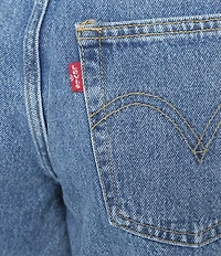 Levi's® Mid Rise Baggy Fit Denim Long Shorts