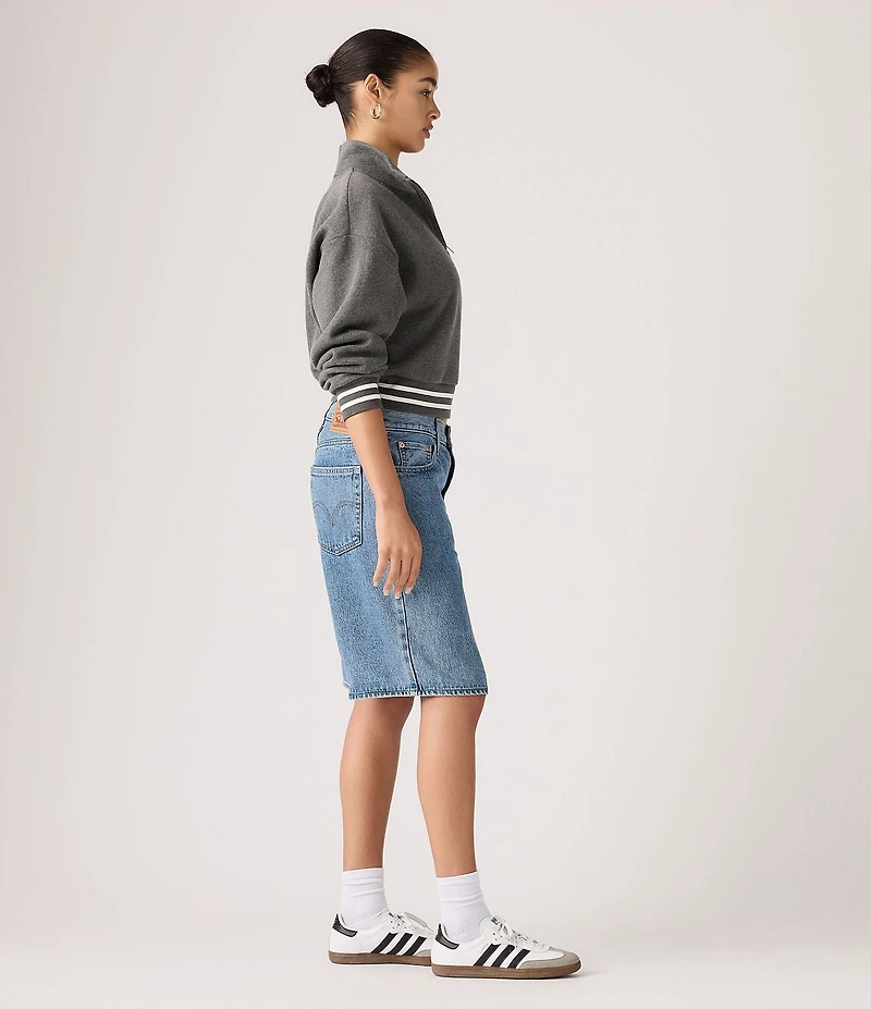Levi's® Mid Rise Baggy Fit Denim Long Shorts