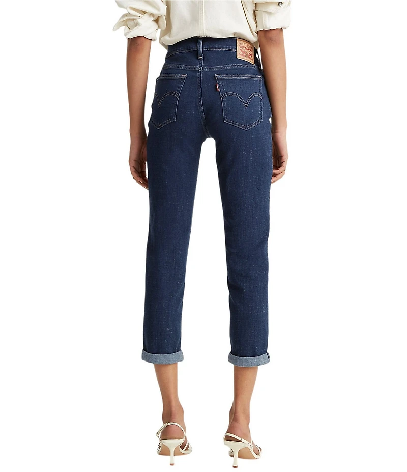 Levi's® Mid Rise Destructed Tapered Leg Boyfriend Jeans