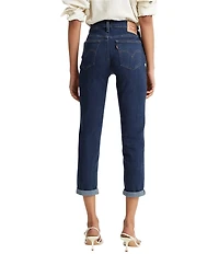 Levi's® Mid Rise Destructed Tapered Leg Boyfriend Jeans