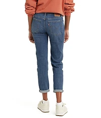 Levi's® Mid Rise Destructed Tapered Leg Boyfriend Jeans