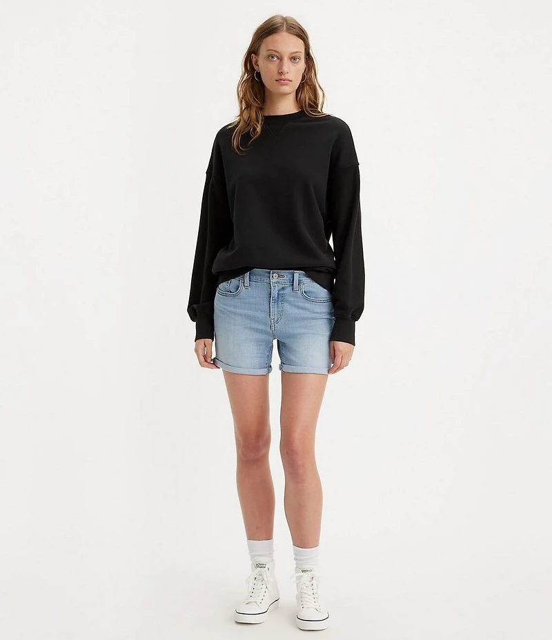 Levi's® Mid Rise Rolled Cuff Shorts